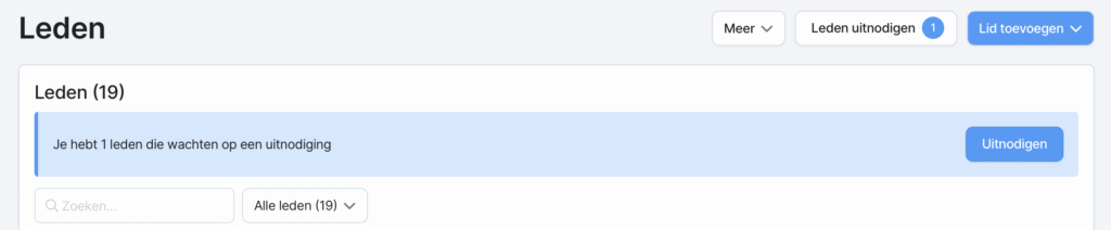 aantal leden community